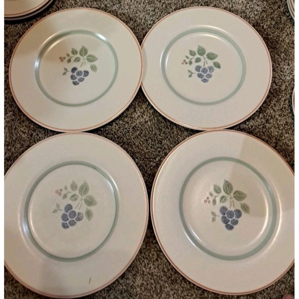 Pfaltzgraff Garden Grove Pastel Fruit Salad Plate (Set Of 4)